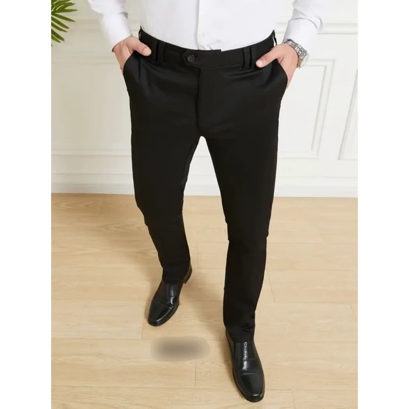 شلوار مردانه پارچه ای راسته سایز (44 تا 52) کد29348