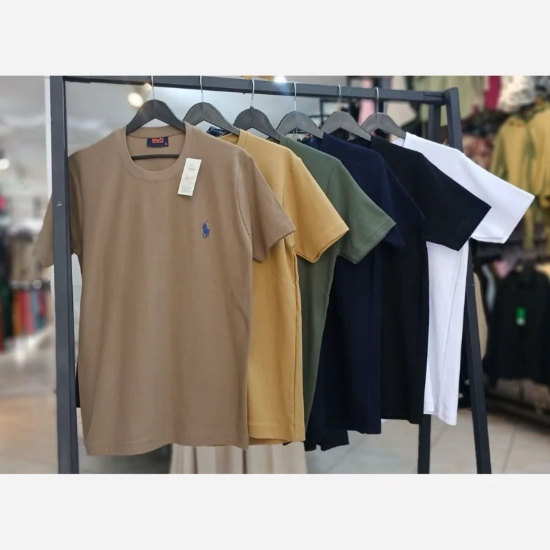 تیشرت مردانه یقه گرد جودون POLO کد 501501