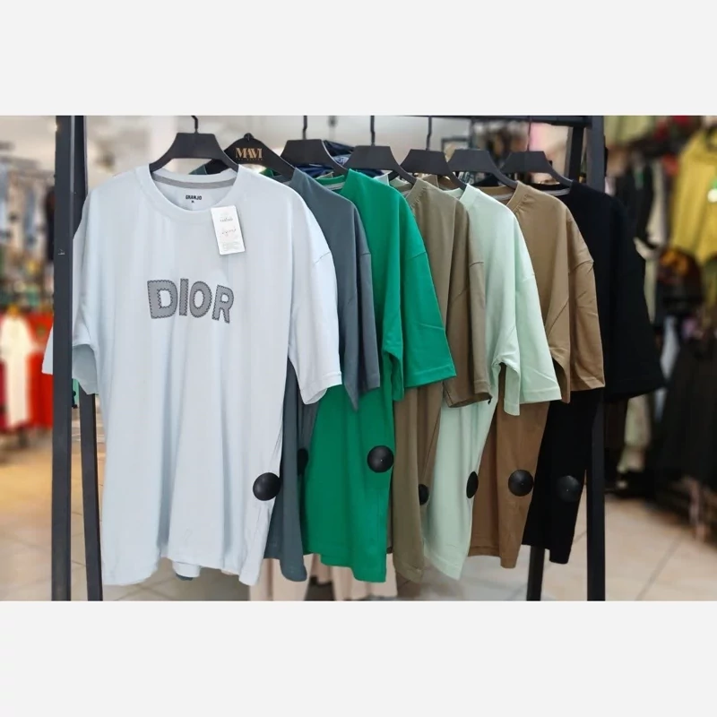 تیشرت مردانه پنبه طرح DIOR کد 501508