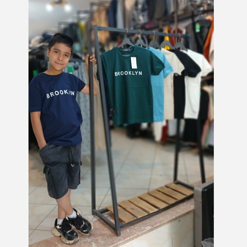 تیشرت پسرانه پنبه کد 501457/1