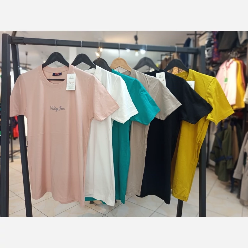 تیشرت نخ پنبه مردانه کد 501436