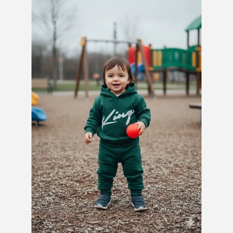 ست هودی و شلوار بچگانه کد 7024