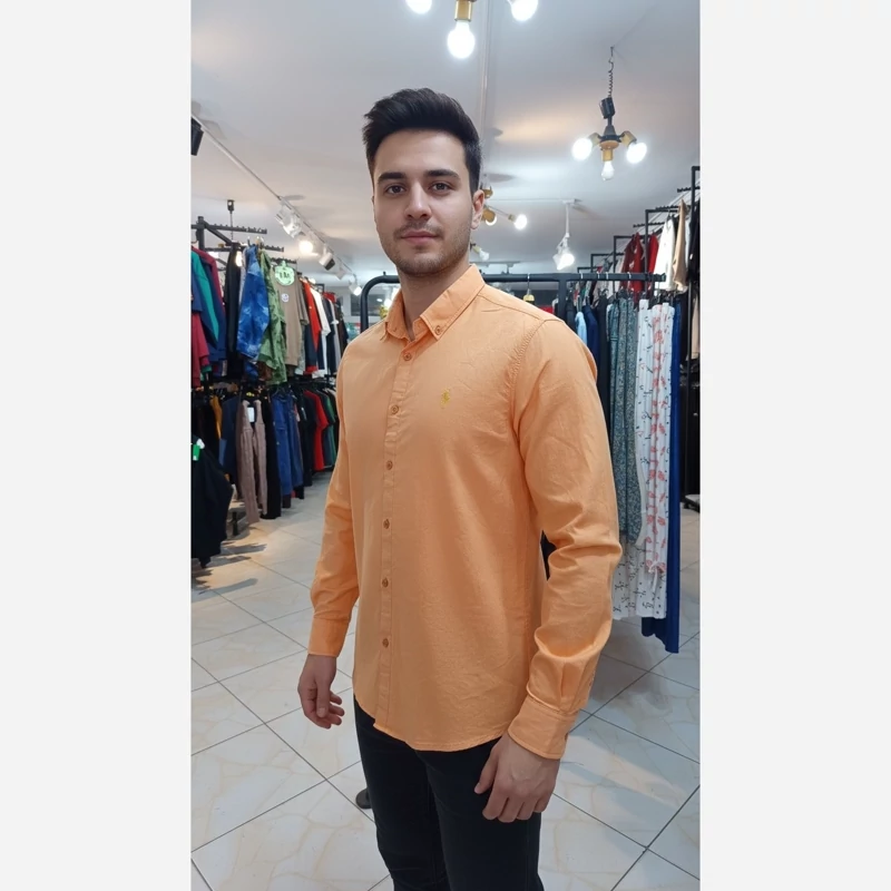 پیراهن مردانه اسپرت پنبه کد 10911179 و 10911174