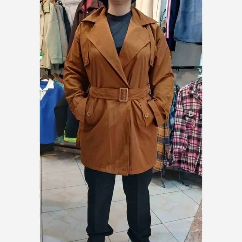 بارانی کوتاه زنانه کد 86149 و 86137
