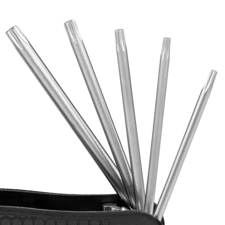 آچار آلن ستاره ای مدل 1412 چاقویی راک من - از شرکت APN مجموعه 8 عددی (ارسال از ابزار حسین)