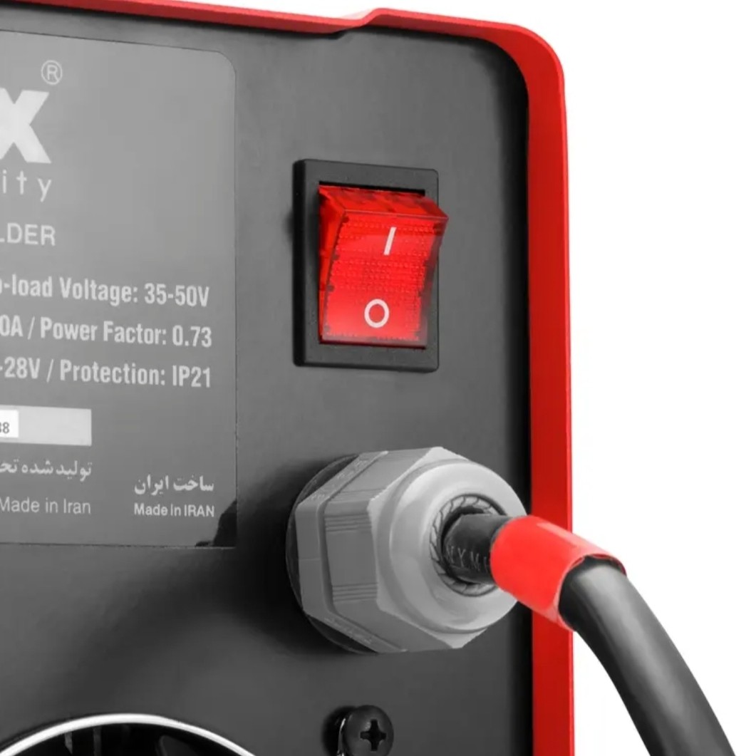دستگاه جوش اینورتر 200 آمپر ایرانی 4607 رونیکس همراه با کابل و انبر جوش و 40 ماه گارانتی ronix (ارسال رایگان)