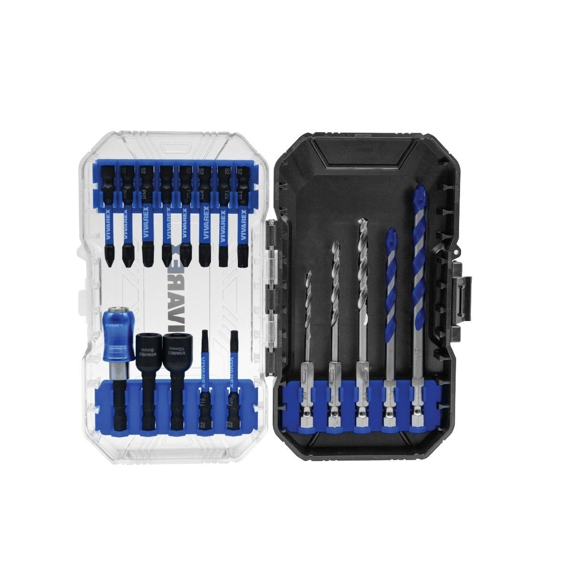 مجموعه 18 پارچه ست نوک پیچ گوشتی و مته ویوارکس مدل VR1865 - SD -مناسب هدیه تولد و کادو روز مرد (ارسال از ابزار حسین)