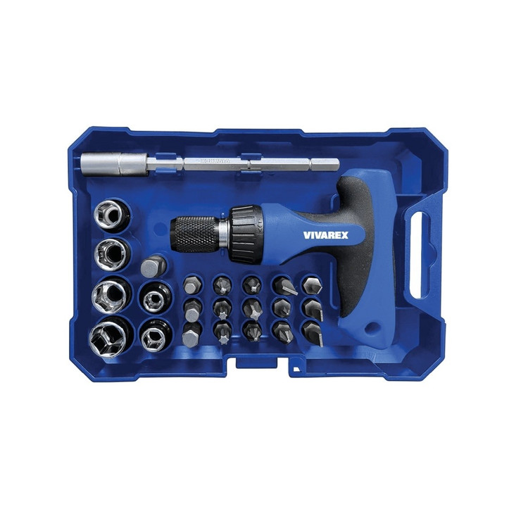 مجموعه ست 24 پارچه پیچ گوشتی و بیت ویوارکس مدل VR2465 - SD - مناسب هدیه تولد و کادو روز مرد (ارسال از ابزار حسین)