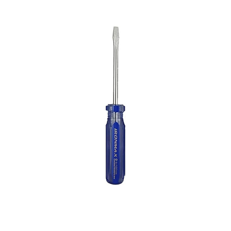 پیچ گوشتی دو سو آیرونمکس دسته کریستالی سایز 6X100 میلیمتر آیرون مکس 6 در 100 (ارسال از ابزار حسین)
