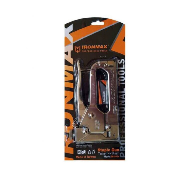 منگنه کوب دستی آیرن مکس استیل کروم ironmax مدل IM-S414 (ارسال رایگان ابزار حسین)