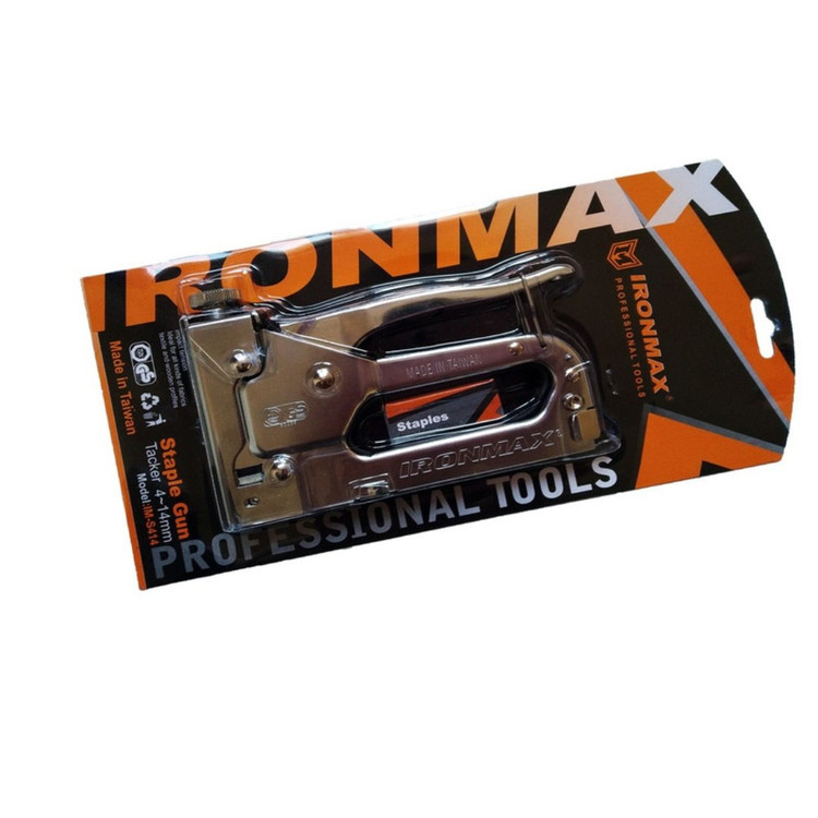 منگنه کوب دستی آیرن مکس استیل کروم ironmax مدل IM-S414 (ارسال رایگان ابزار حسین)