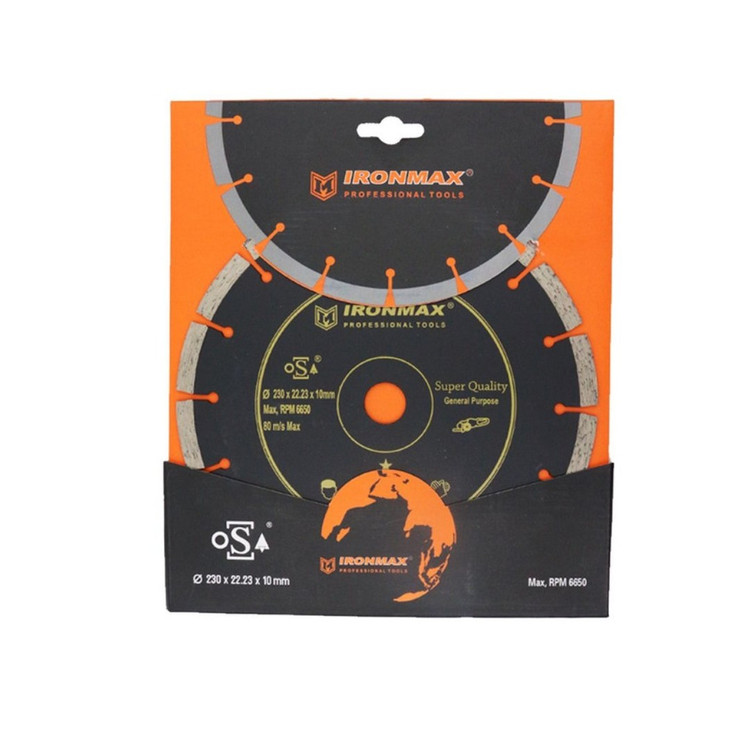 تیغ صفحه گرانیت بر 230 mm آیرونمکس ironmax (ارسال رایگان ابزار حسین)