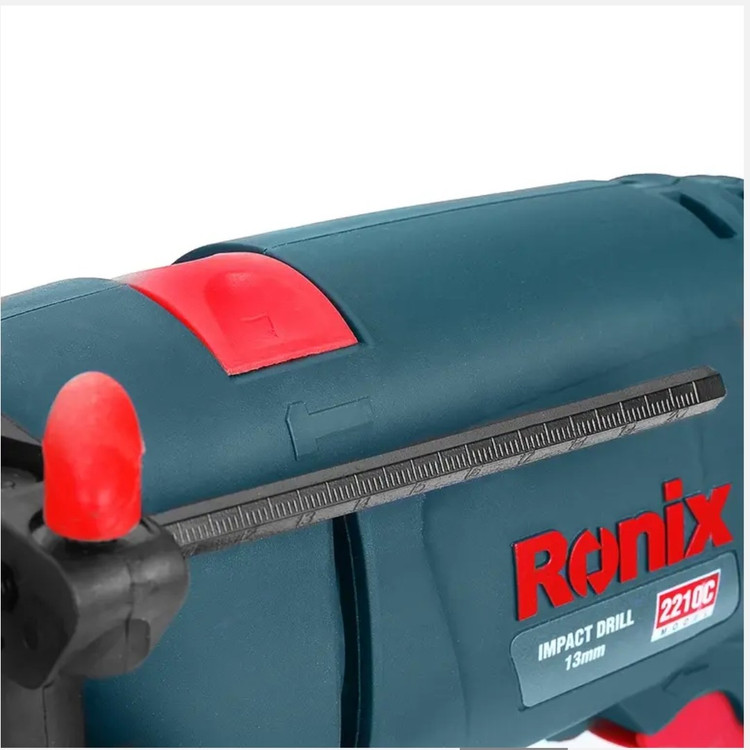 دریل 13 چکشی مدل 2210c آچاری 810 وات رونیکس با 12 ماه گارانتی ronix (ارسال رایگان ابزار حسین)