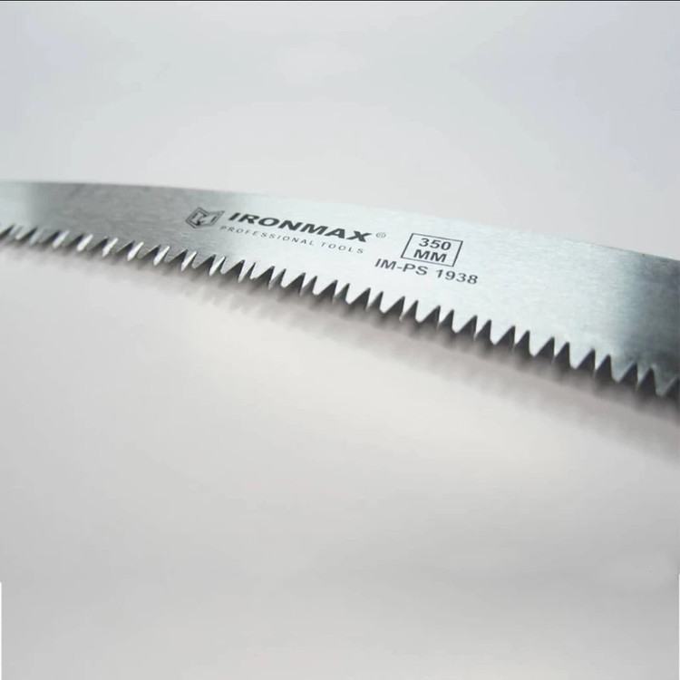 اره خم باغبانی قلافدار 350 میلی متر آیرونمکس مدل 1938 ironmax (ارسال رایگان ابزار حسین)