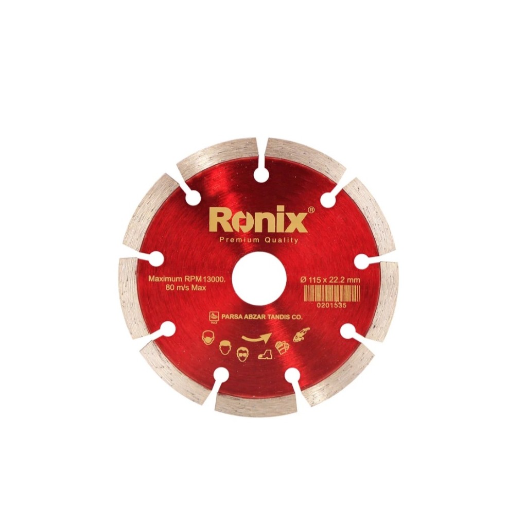 تیغ صفحه گرانیت بر سوپر 115 میلیمتر مدل 3502 رونیکس ronix (ارسال از ابزار حسین)