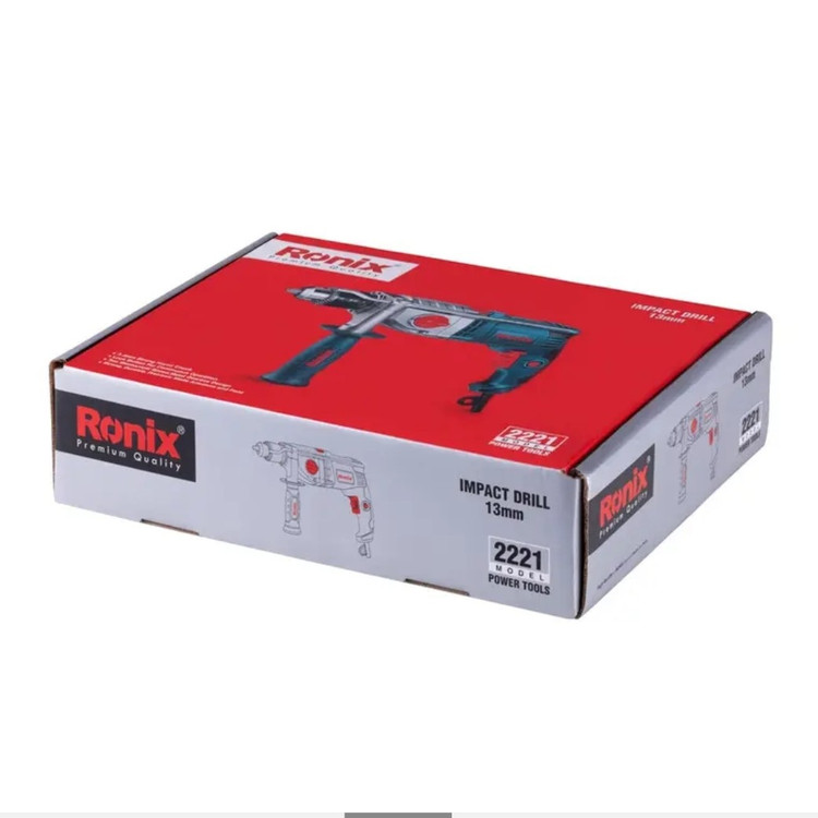 دریل 13 چکشی گیربکسی مدل 2221 آچاری 1050 وات گریبکسی رونیکس با 12 ماه گارانتی ronix (ارسال رایگان ابزار حسین)