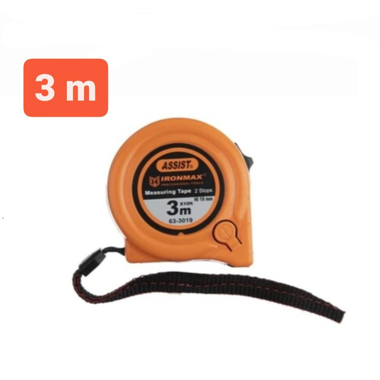 متر 3 متری نشکن مدل 63 - 3019 آسیست assist (ارسال از ابزار حسین)