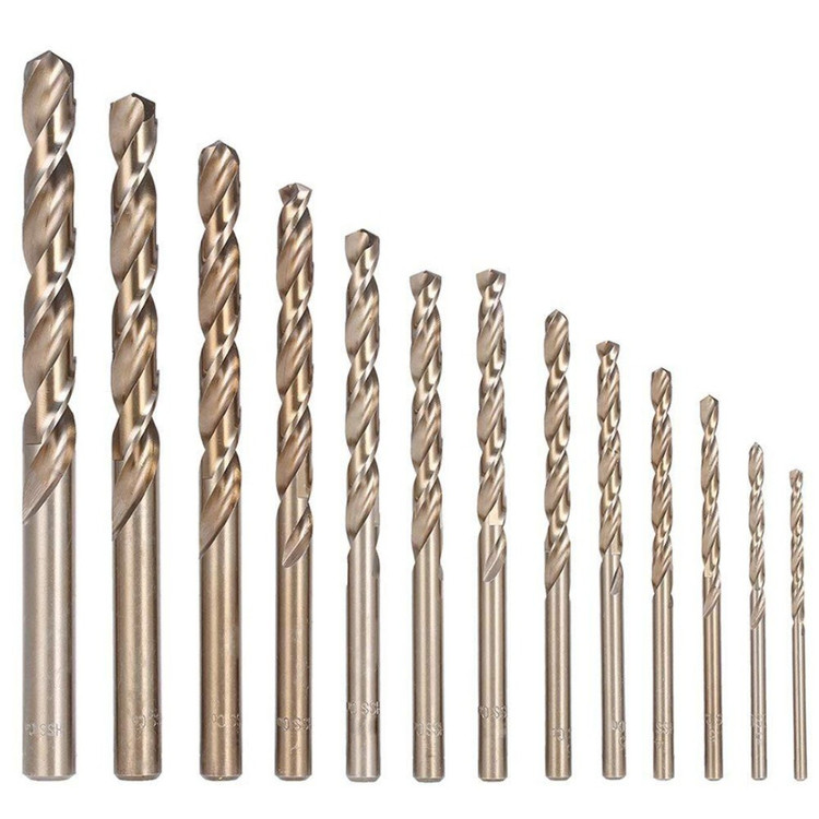 مته آهن نمره 4.5 مخصوص سوراخ کاری آهن ، فلز و چوب 5 درصد کبالت HSS (بسته بندی تکی)(ارسال از ابزار حسین)