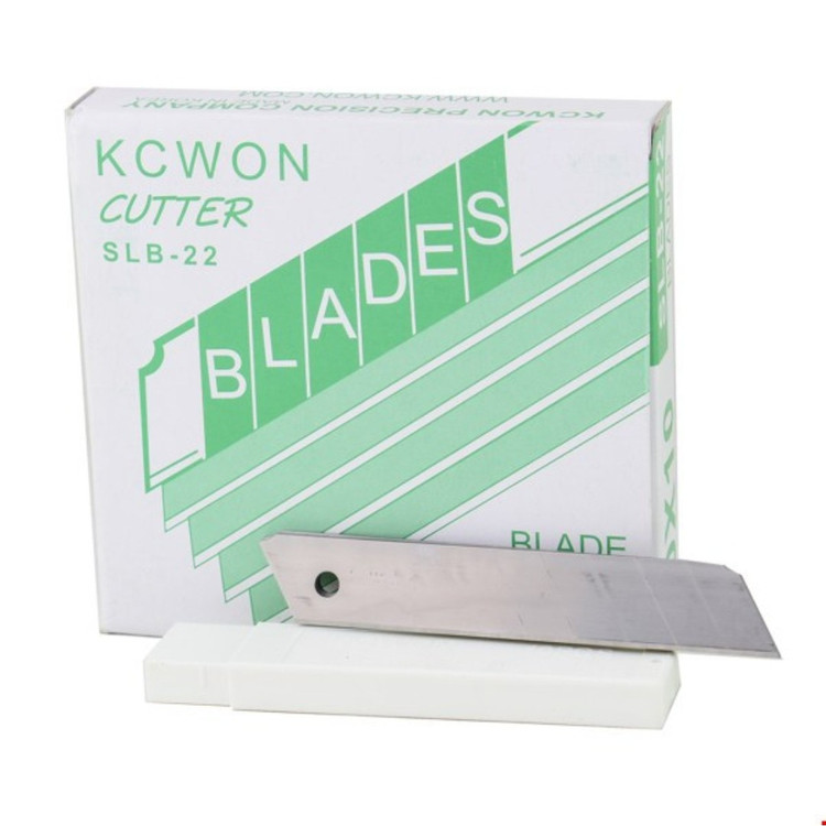 تیغ یدک کاتر موکت بری بزرگ kcwon کره ای (بسته 10 عددی) (ارسال از ابزار حسین)