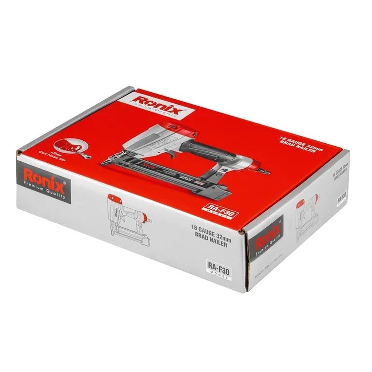میخ کوب بادی اسکا f30 مدل F30 ra رونیکس همراه با شیلنگ فنری و گارانتی بی قید و شرط ronix (ارسال رایگان ابزار حسین)