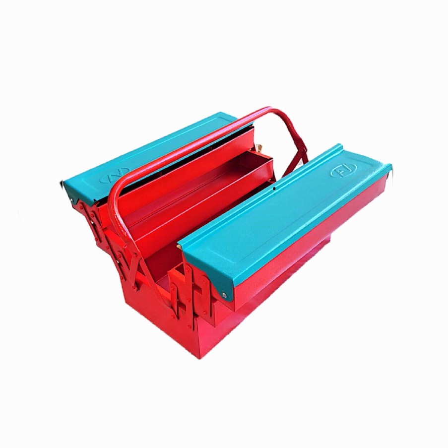 جعبه ابزار فلزی وفایی 40 سانت 3 طبقه مدل av 403 . مناسب هدیه روز مرد و تولد (ارسال رایگان ابزار حسین)