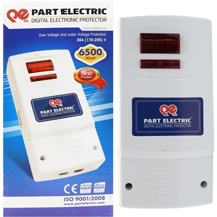 محافظ ولتاژ (برق) پشت کنتور پارت الکتریک