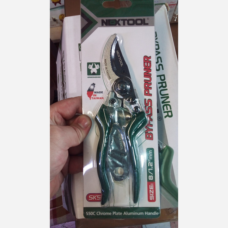قیچی باغبانی تایوانی نکستول (تیغ و فنر اضافه)