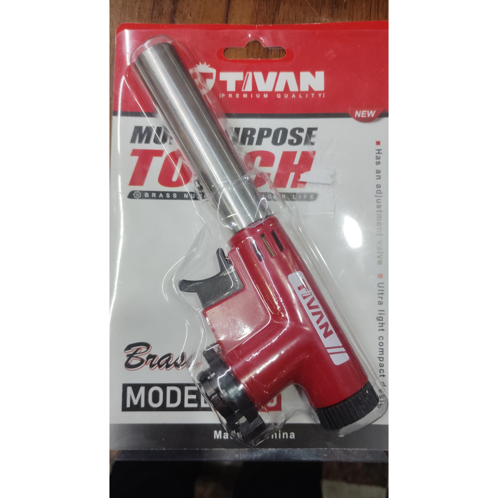تورچ فندکی تمام صنعتی بدنه تمام فلزی تیوان مدل T300