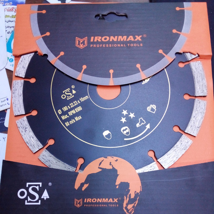 صفحه گرانیت بر آیرونمکس 180mm