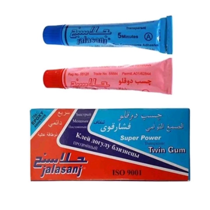 چسب دوقلو جلاسنج شفاف (قابل استفاده در صنایع)