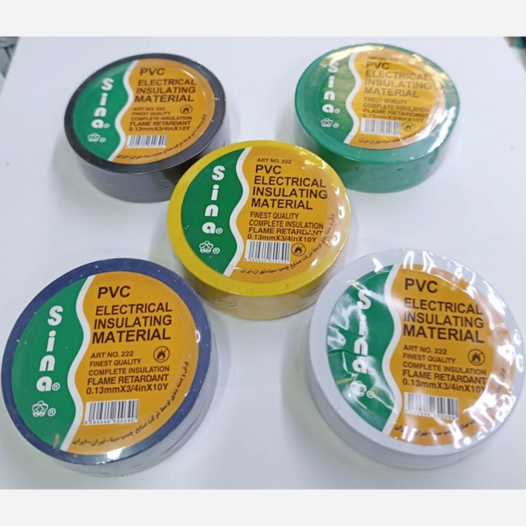 چسب برق سینا واندر (PVC) عایق بندی حرفه ای