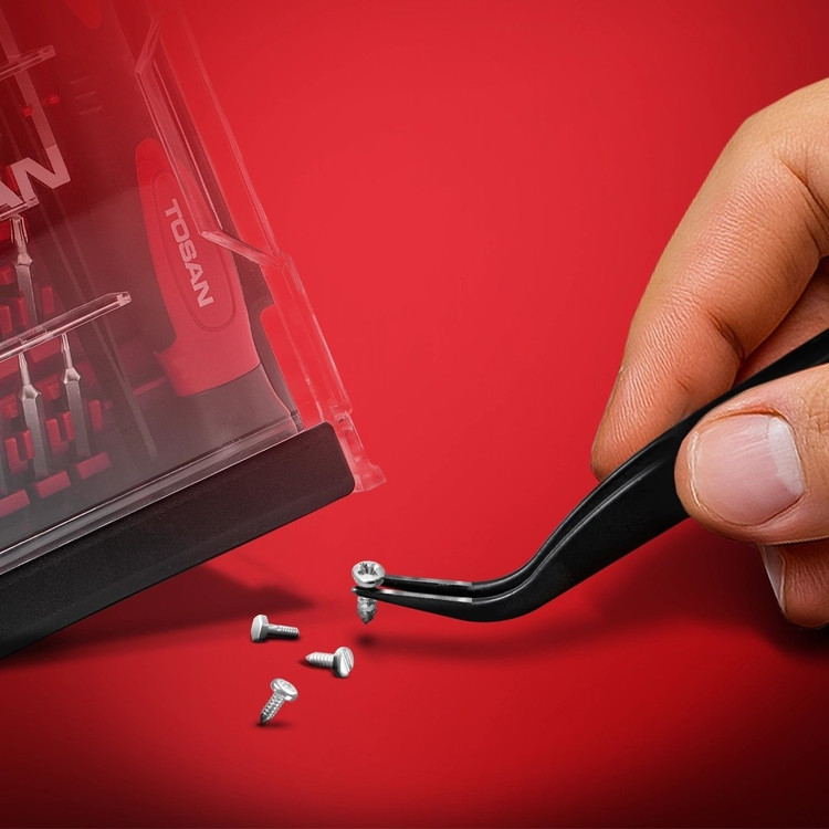 ست پیچ گوشتی موبایلی 29 عددی توسن T4800K