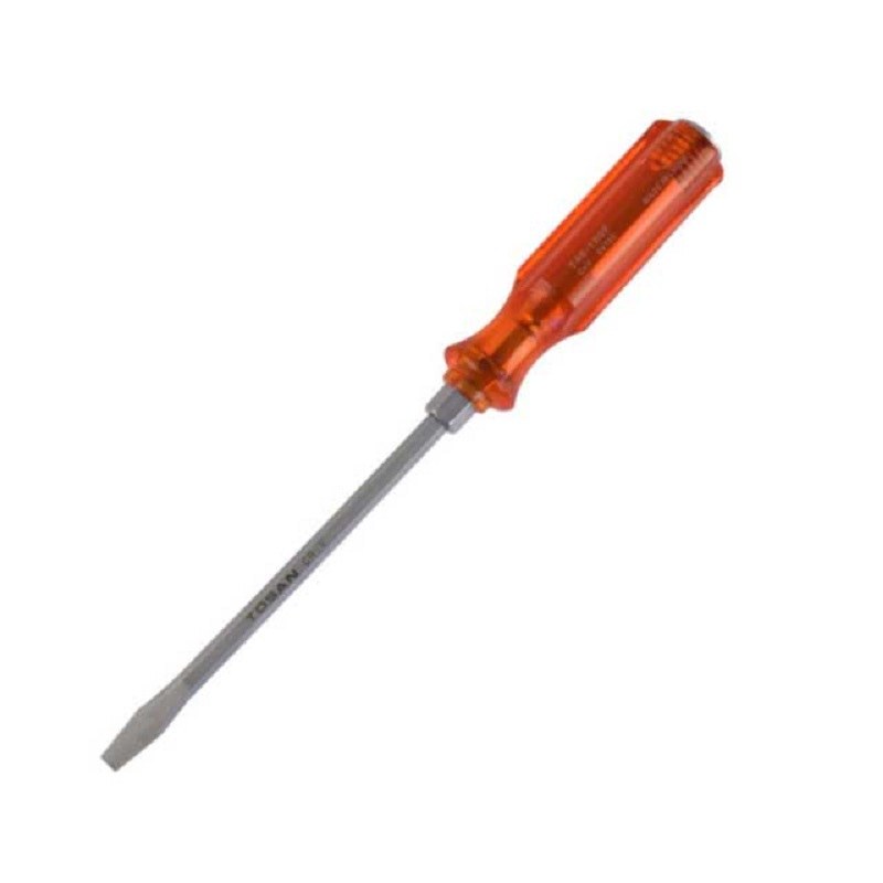 پیچ گوشتی ضربه خور تخت توسن سایز 8 در 150 با قابلیت آچار خور
