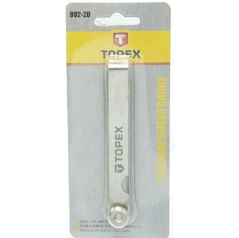 فیلر 20 تیغ تاپکس TOPEX کد 20-902