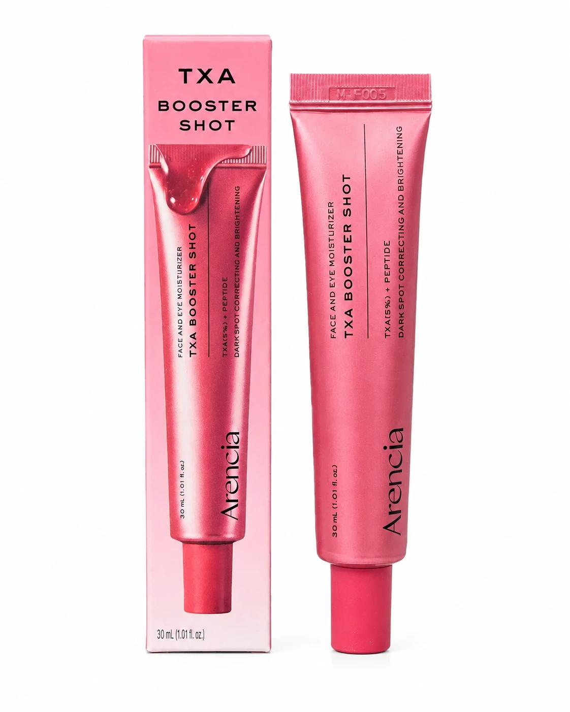 سرم و مرطوبکننده بوستر آرنسیا اورجینال TXA Booster Shot؛ حجم 30 میل ضد لک ، روشن کننده ، تقویت سطح دفاعی پوست