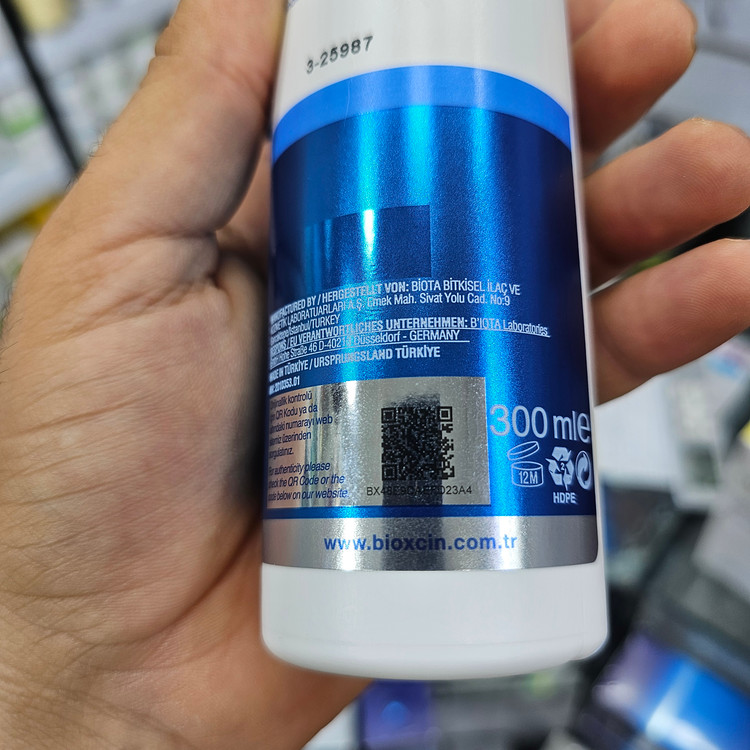 شامپو ضد شوره بیوکسین اورجینال Bioxin Anti-Dandruff Thermal Shampoo حجم 300 میل