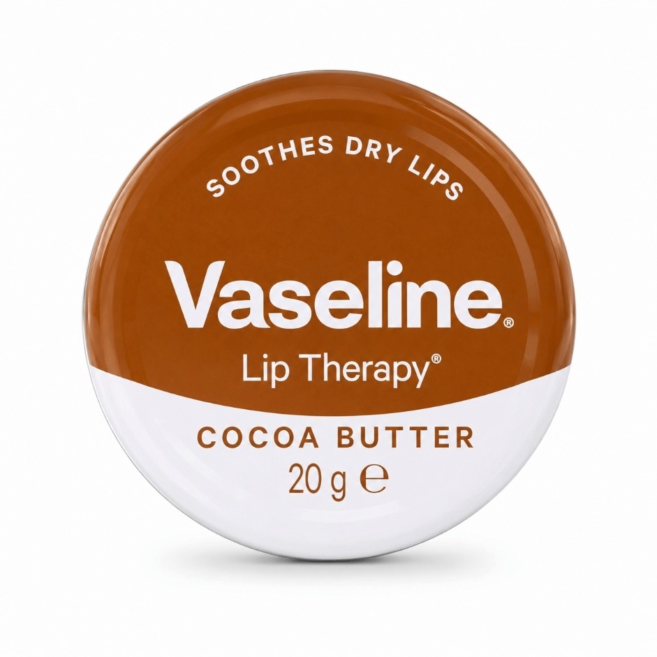 بالم لب وازلین فلزی اورجینال لهستانی مدل Cocoa Butter (حجم 20 گرم) ترمیم کننده و درمانی خشکی لب رایحه کاکائو