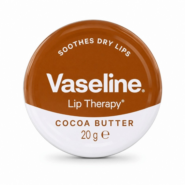 بالم لب وازلین فلزی اورجینال لهستانی مدل Cocoa Butter (حجم 20 گرم) ترمیم کننده و درمانی خشکی لب رایحه کاکائو
