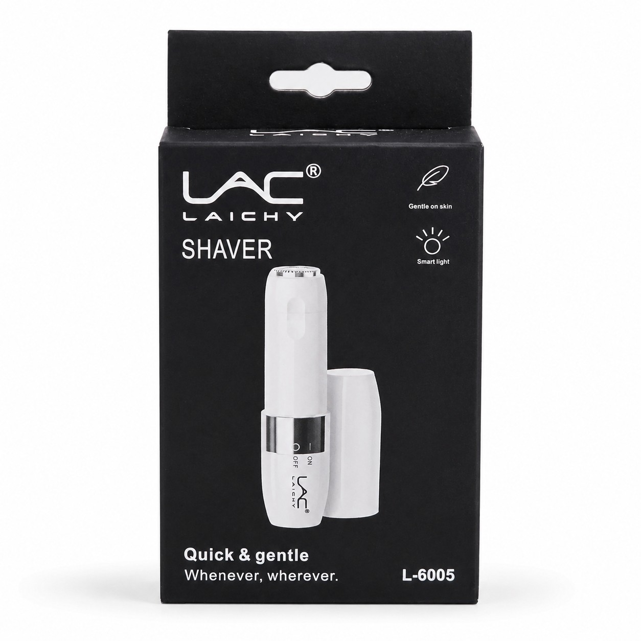 موزن صورت زنانه لایچی مدل LAICHY L-6005 بدون ایجاد کشیدگی، قرمزی یا حساسیت مناسب برای حساس ترین پوست ها
