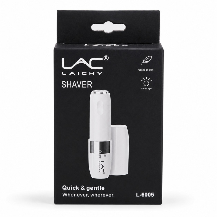 موزن صورت زنانه لایچی مدل LAICHY L-6005 بدون ایجاد کشیدگی، قرمزی یا حساسیت مناسب برای حساس ترین پوست ها