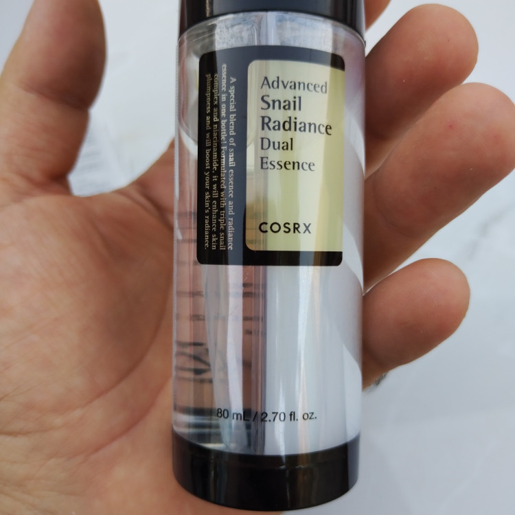 دابل سرم حلزون کوزارکس اصلی به ضمانت اصالت، مدل COSRX Advanced Snail Radiance Dual Essence