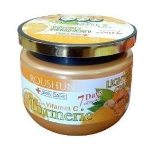 کرم ویتامین سی و زرد چوبه روشان 248 میل روشن کننده و ضد لک و آبرسان پوست ضد التهاب و آنتی باکتریال