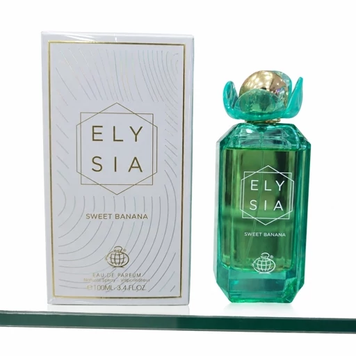 عطر ادکلن الیسیا سوییت بانانا (Elysia Sweet Banana) حجم 100 میل - برند فرگرانس ورد (Fragrance World)