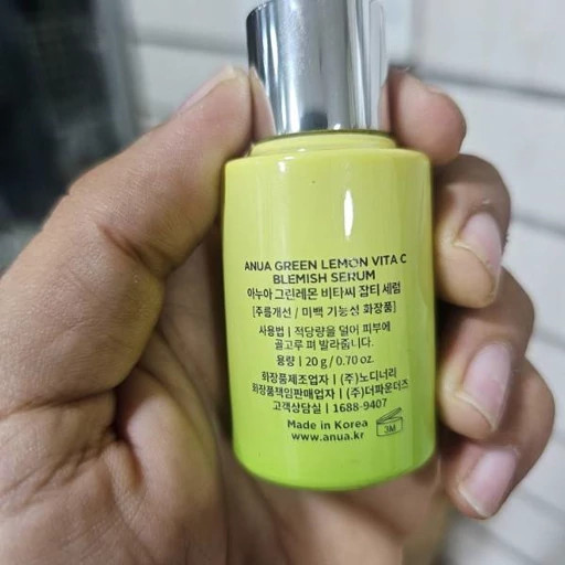 سرم ضد لک ویتامین سی لیمو سبز آنوا ANUA Green Lemon Vita C Blemish Serum حجم 20 گرم
