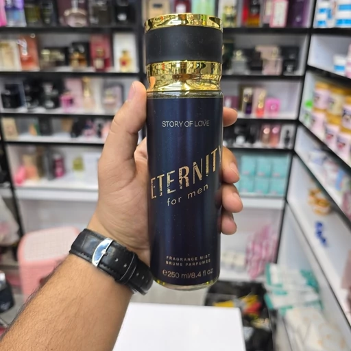 بادی اسپلش مردانه استوری آو لاو مدل Eternity حجم 250 میل