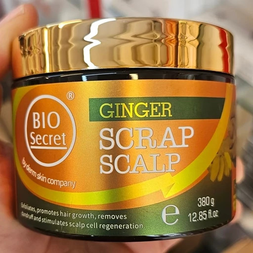 اسکراب پوست سر زنجبیل Bio Secret پاکسازی، تحریک و تقویت فولیکولهای مو