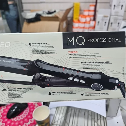 اتو مو ام کیو صفحه تیتانیوم مدل PRO 480 Turbo LED حرفهای، قدرتمند و مناسب انواع تراپی