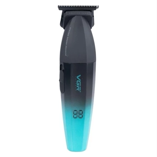ماشین اصلاح موی سر و صورت وی جی آر مدل V-906 با تیغه سرامیکی پوشش DLC، موتور 9000 دور در دقیقه، باتری 2000 میلی آمپر ساع