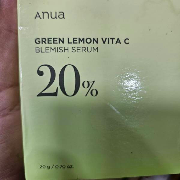 سرم ضد لک ویتامین سی لیمو سبز آنوا ANUA Green Lemon Vita C Blemish Serum حجم 20 گرم