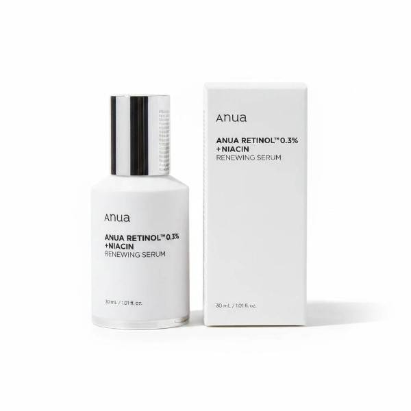 سرم رتینول 0.3 درصد و نیا‌سینامید آنوا ANUA Retinol™️ 0.3% + Niacin Renewing Serum